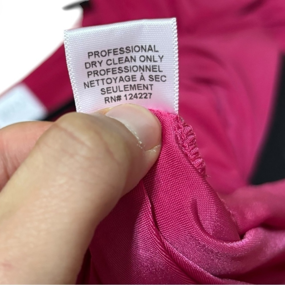 NWOT MISA Pink Mini Teget Mini Dress - Size Medium - Picture 13 of 13